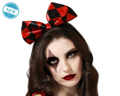 halloween haarband met strik
