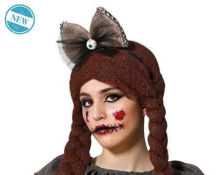 halloween hairband with bow