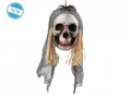 Halloween hangende schedel deco 15x30cm