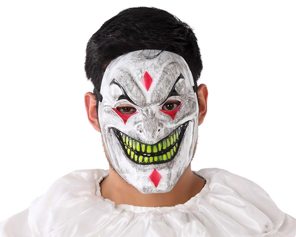 halloween joker mask pvc