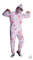 Halloween jumpsuit met bloed