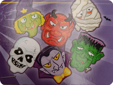 Halloween kids masker mix
