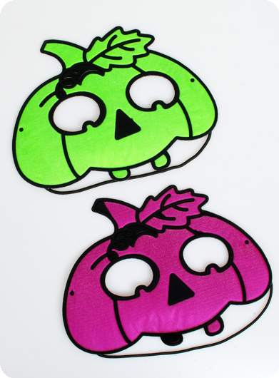 Halloween masker pompoen