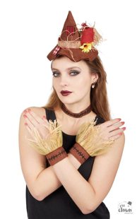 halloween scarecrow dress up set