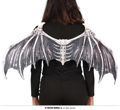 halloween skelet vleermuis vleugels