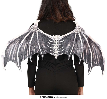halloween skelet vleermuis vleugels