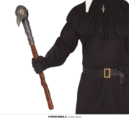 Halloween staf 70cm De pest