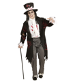 Halloween zombie groom