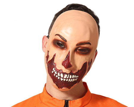 hallowwen plastic horror masker