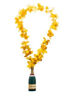 halsketting champagnefles