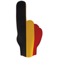 Hand België foam