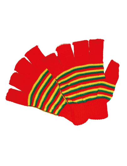 Handschoenen zonder vingers met streepjes