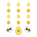 Hangdecoratie bumblebee baby (3st)