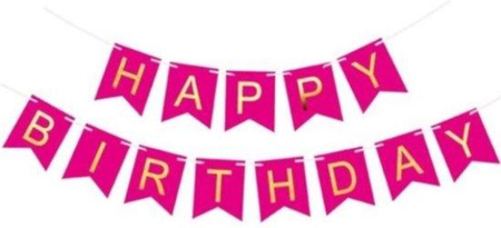 Happy birthday banner