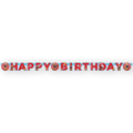 Happy Birthday Banner 'HBD' Fireman Sam