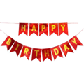 Happy Birthday Banner Red