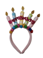 happy birthday diadeem met kaarsjes