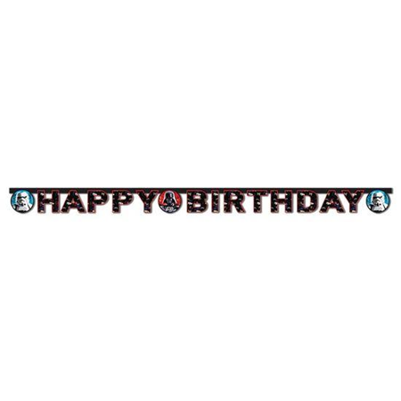 Happy Birthday Star Wars Final Battle Banner