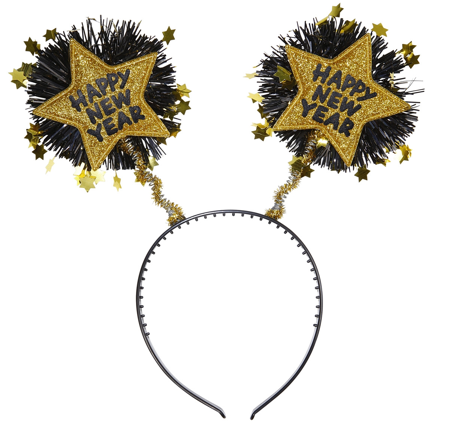 Happy newyear diadeem goud