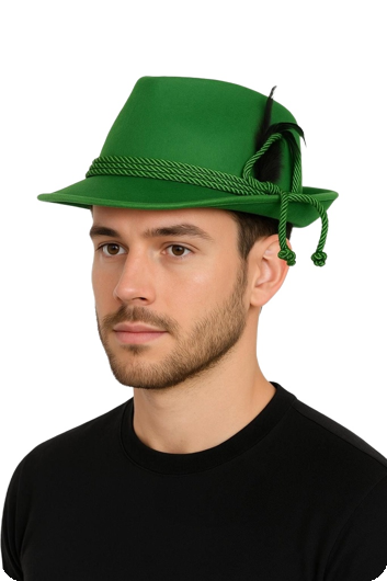Hat Felt Tirol Green