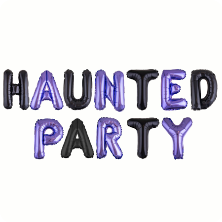 haunted party ballonnen set 16inch