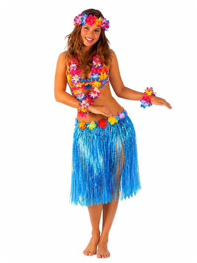 Hawaii jupe bleu