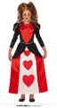 Hearts Queen costume fille