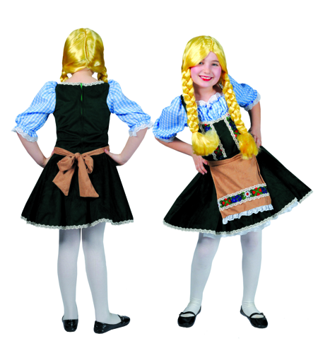Heidi in tirol kind verkleed jurk