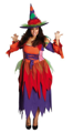 Heks kostuum crazy witch fullcut