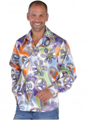 Hemd jaren 70 disco hippie