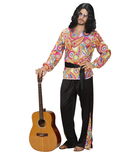 Hippie 70s costume for men