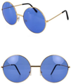 Hippie bril groot glas