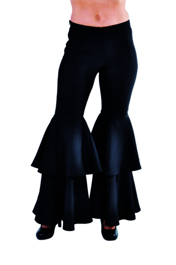 Hippie broek met wijde pijpen