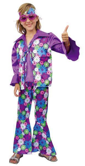 Hippie Costume for Kids Purple