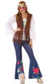 Hippie dames kostuum