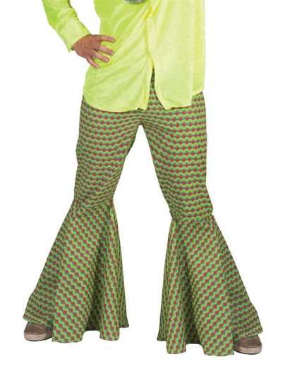 Hippie mannen broek met print