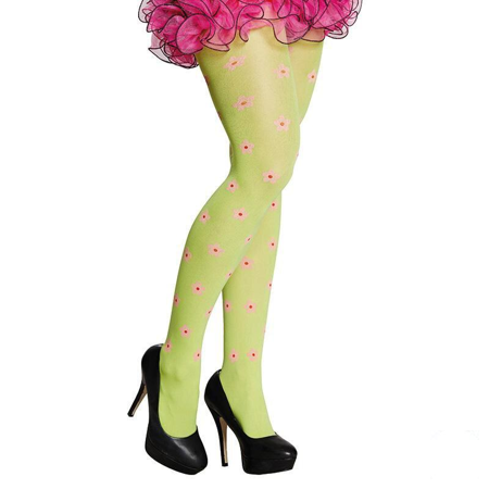 hippie panty met bloemetjes