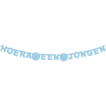 Hoera een jongen! guirlande