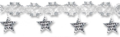 Holographic Silver Happy New Year Garland