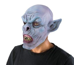 horror elf latex mask