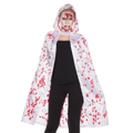 horror halloween cape with blood