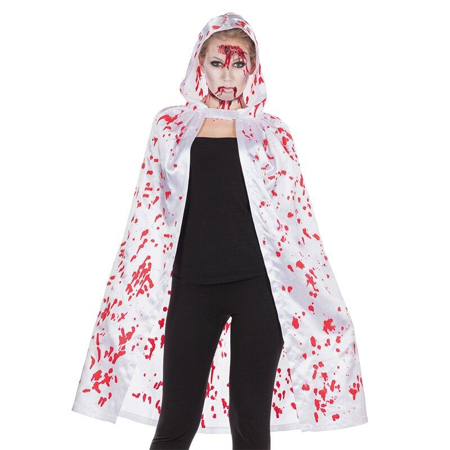 horror halloween cape with blood