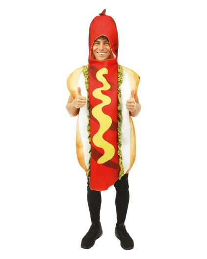 Hot dog kostuum