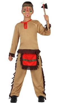 Indiaan jongen kostuum 