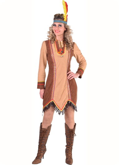 Indiaan jurk voor dames