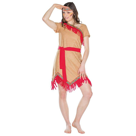 indianen dames kostuum