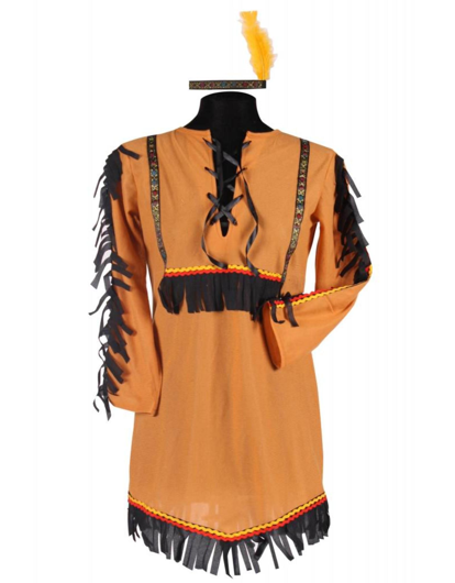 Indianen jurk meisje