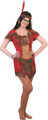 indianen jurk red hawk voor dames