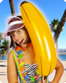 Inflatable banana