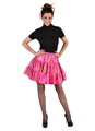 Japanese Chinese skirt in pink satin